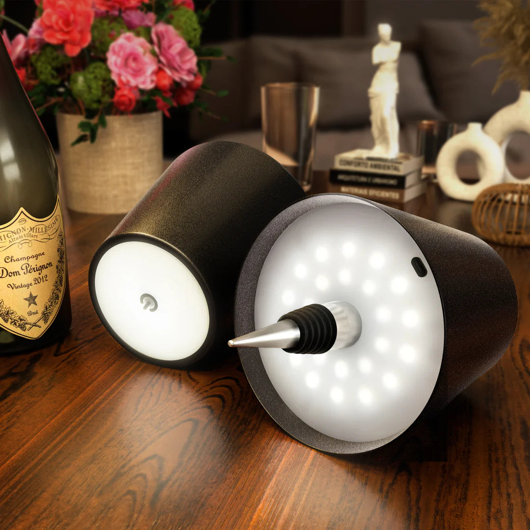 Vinoglow™ – Rechargeable LED Bottle Lamp